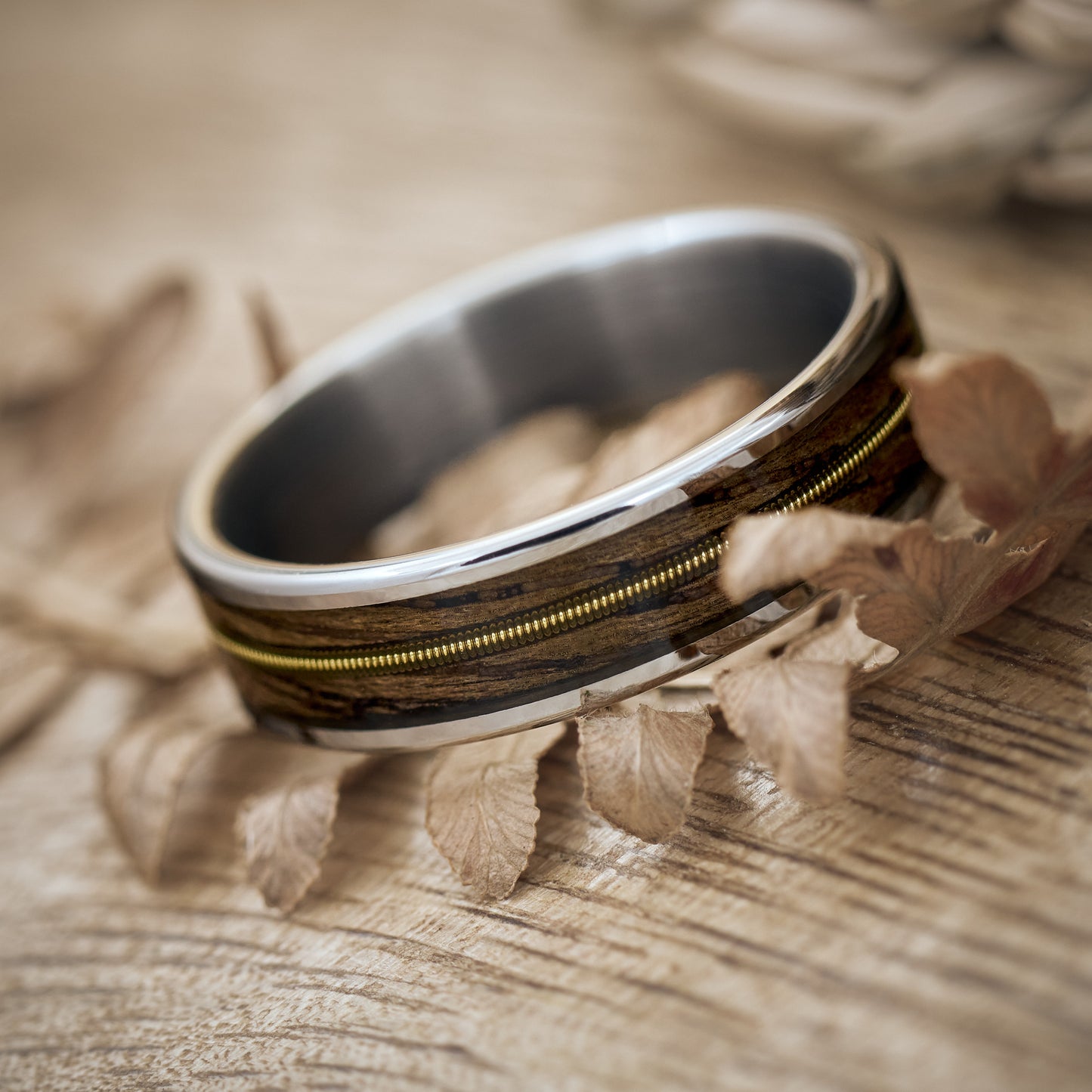 Gitarren Ring Holz Fablano