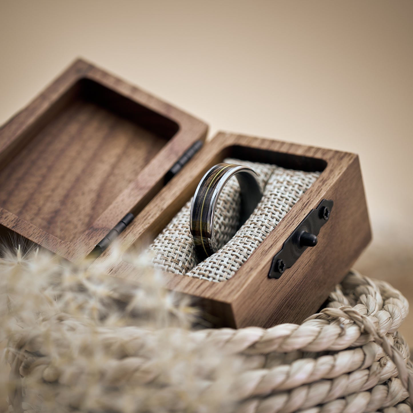 Ring mit Holz Fablano