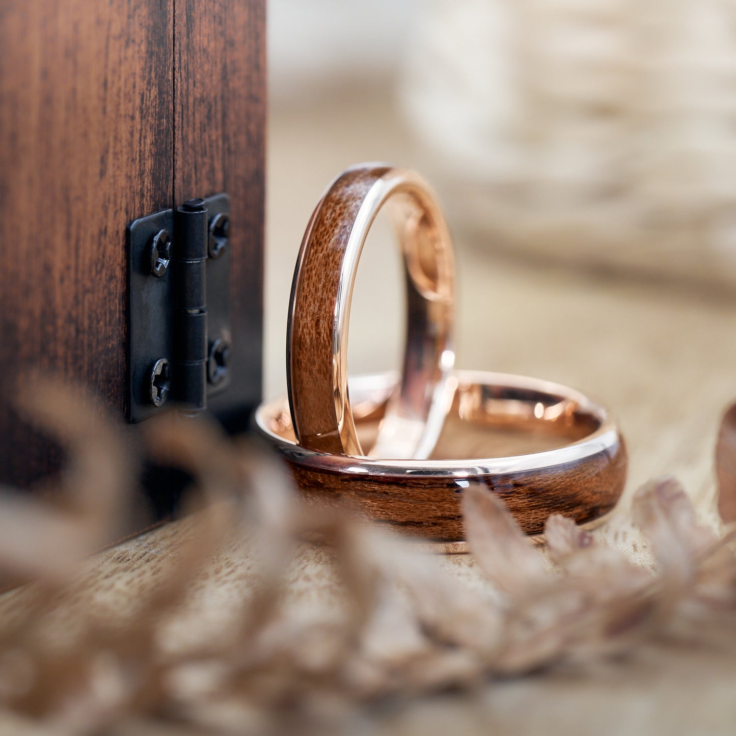 Verlobungsringe Holz in Rose Elano von Fablano