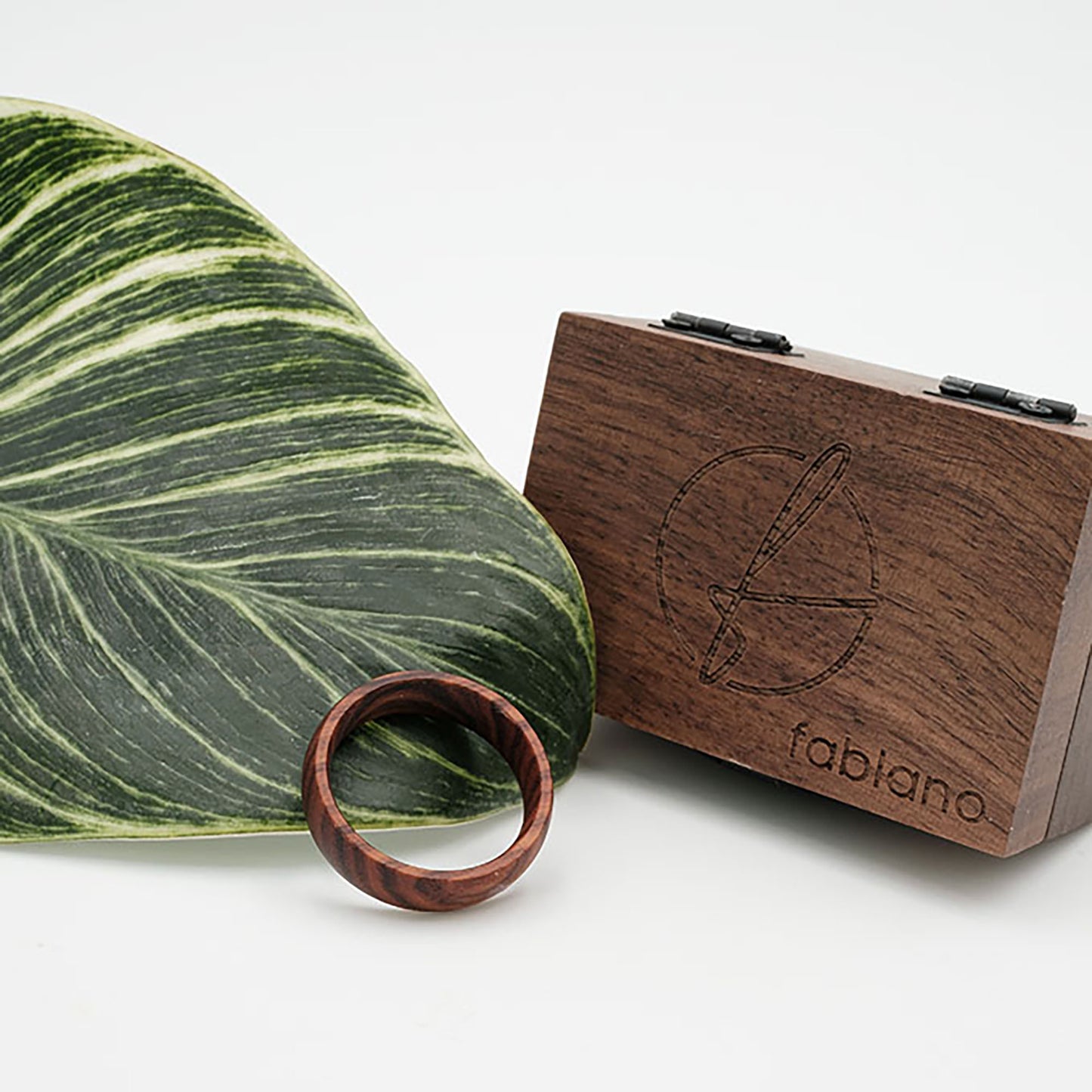 Holz Ring Schmuck fablano