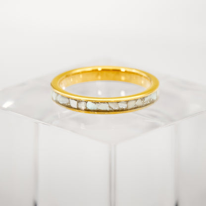 Antragsring Gold Perlmutt von Fablano