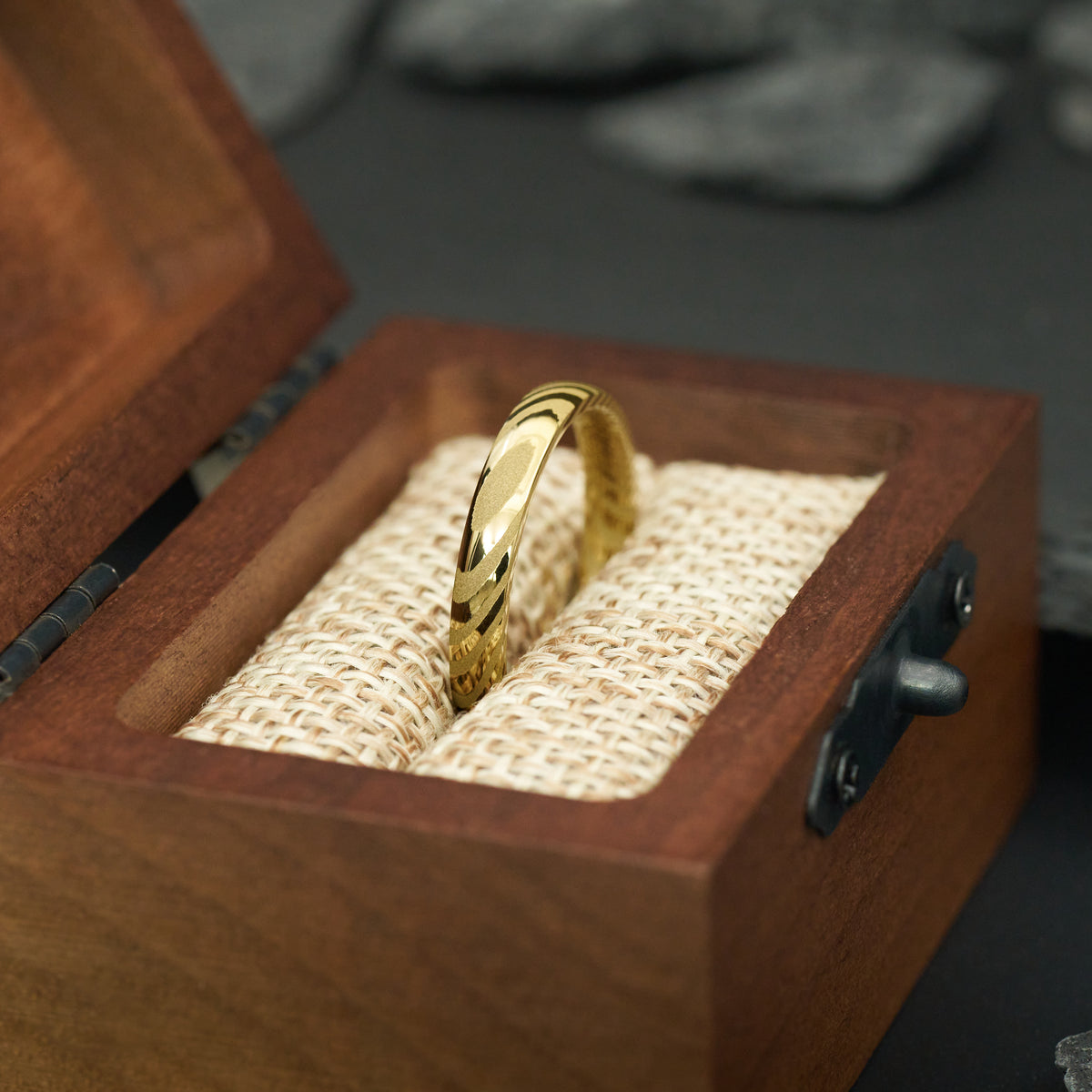 Ehering in Gold für Damen Kavora von Fablano