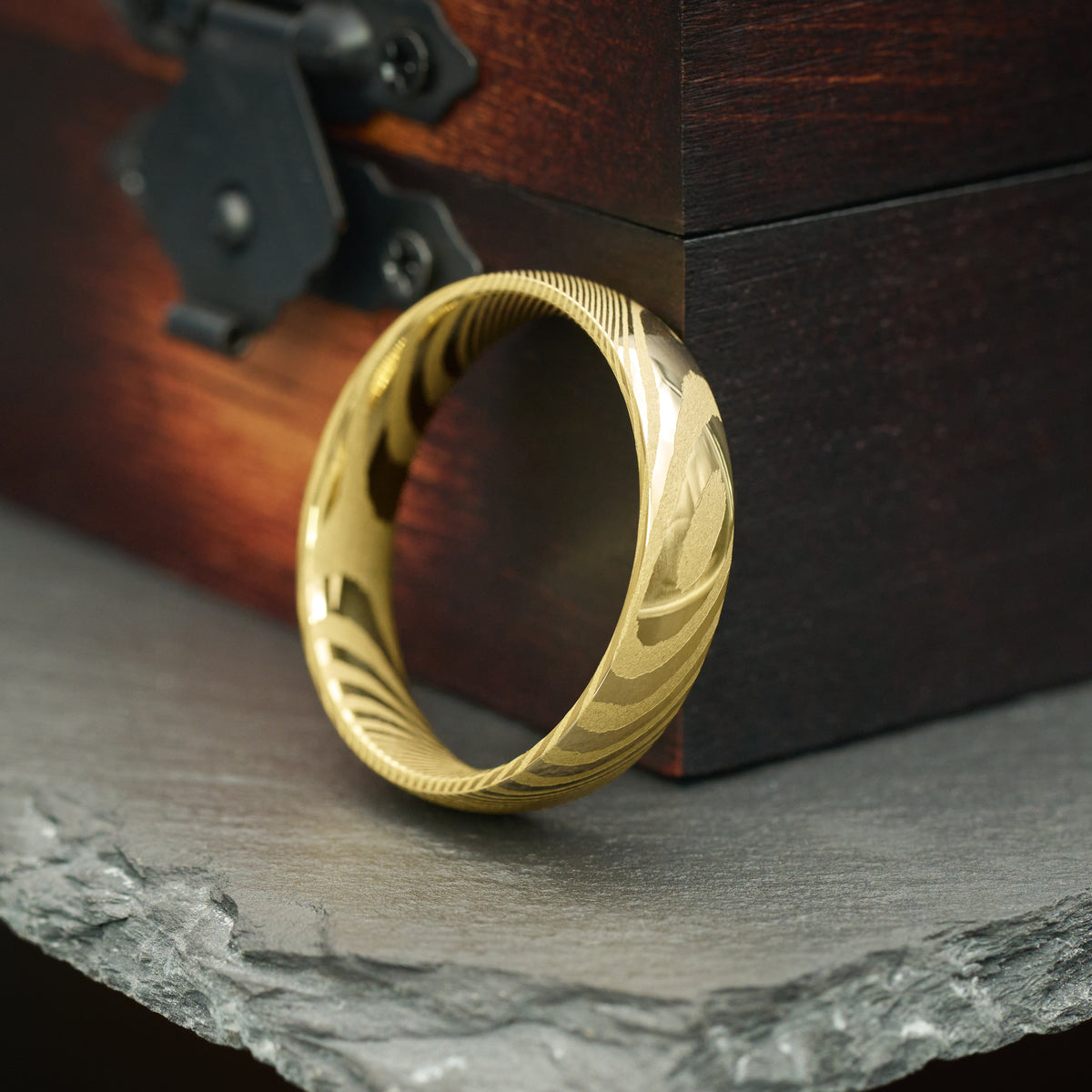 Ehering in Gold für Herren Kavora von Fablano