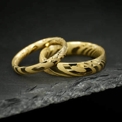 Eheringe in Gold Kavora von Fablano