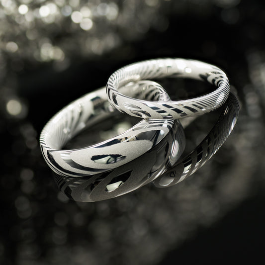 Eheringe in Silber Kavora von Fablano