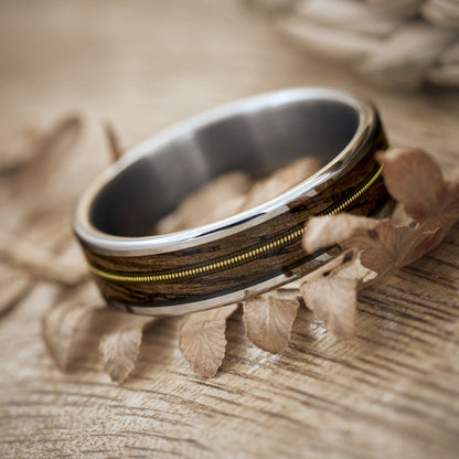 Gitarren Ring Holz Fablano