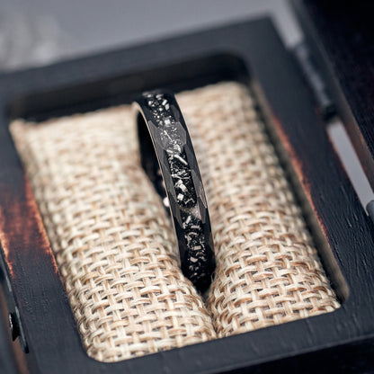 Meteora Ring Schwarz