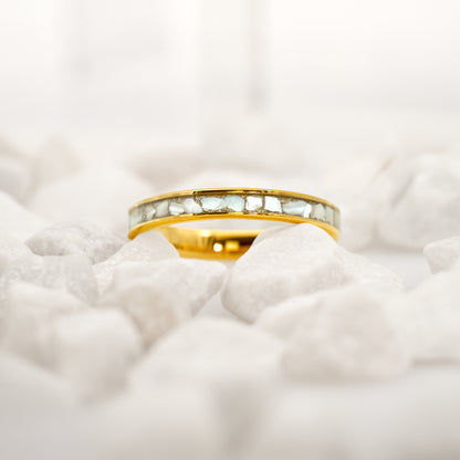 Goldring Damen Perlmutt von Fablano
