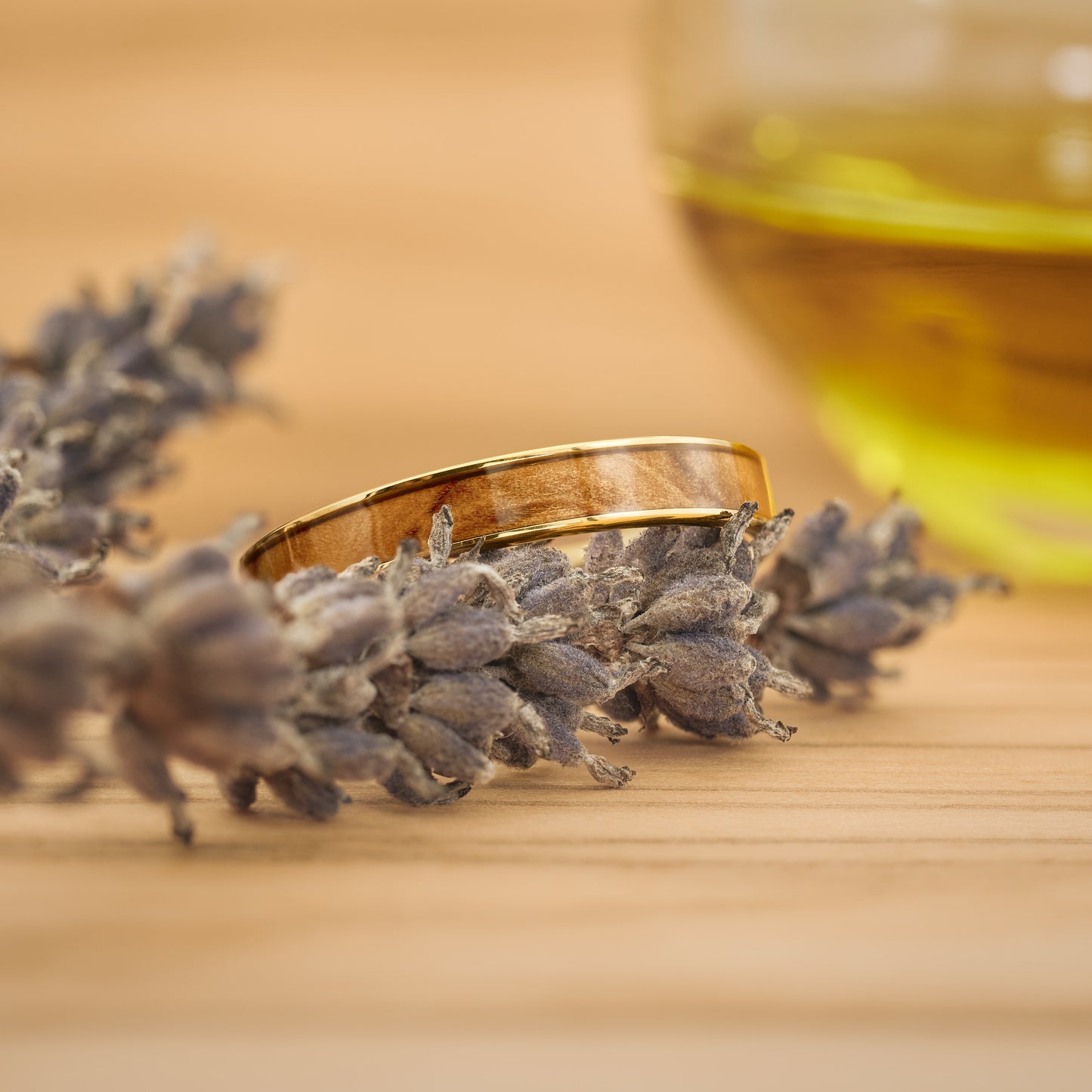 Holz Partnerring Olea von Fablano