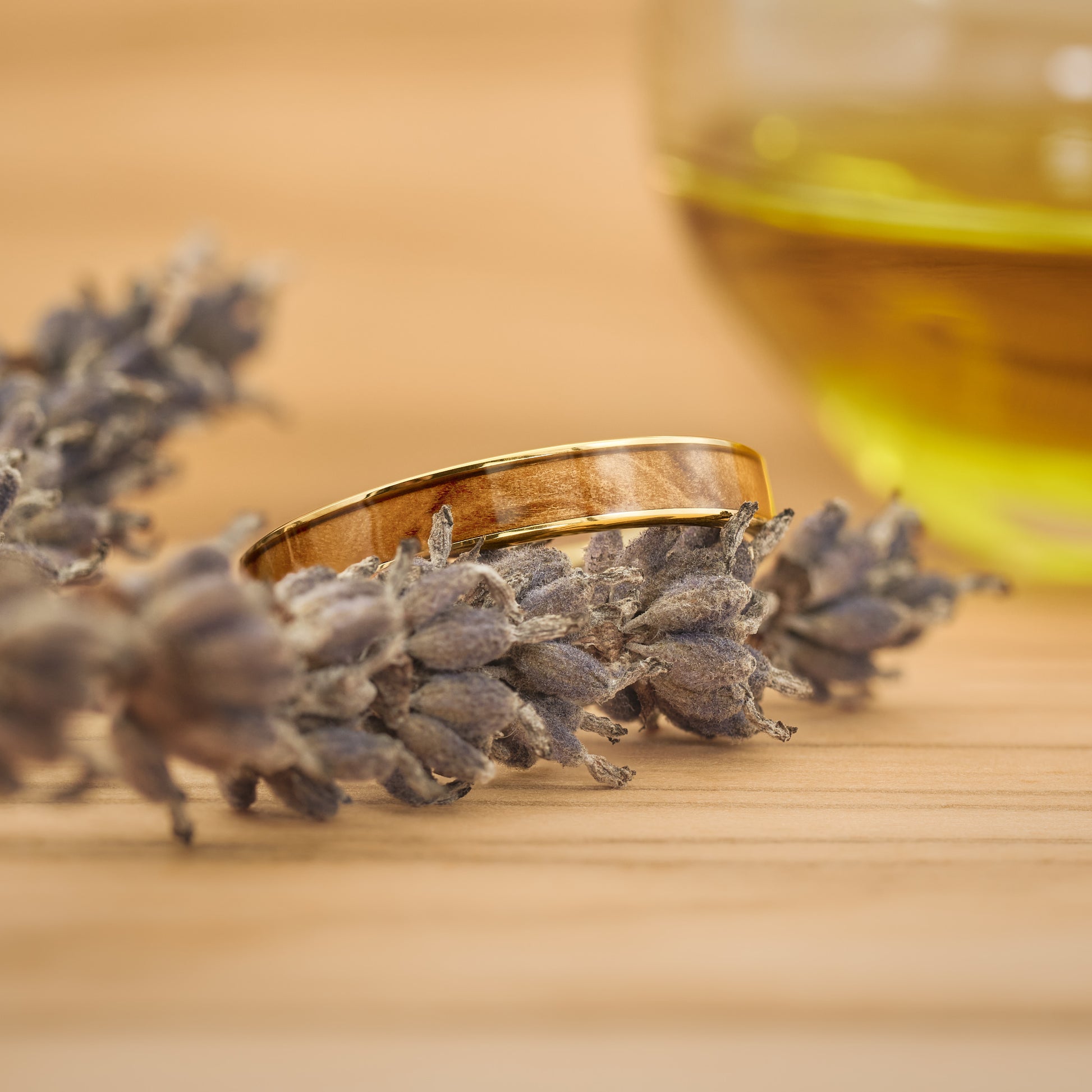 Holz Partnerring Olea von Fablano