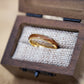 Holz Ehering Gold Elano von Fablano