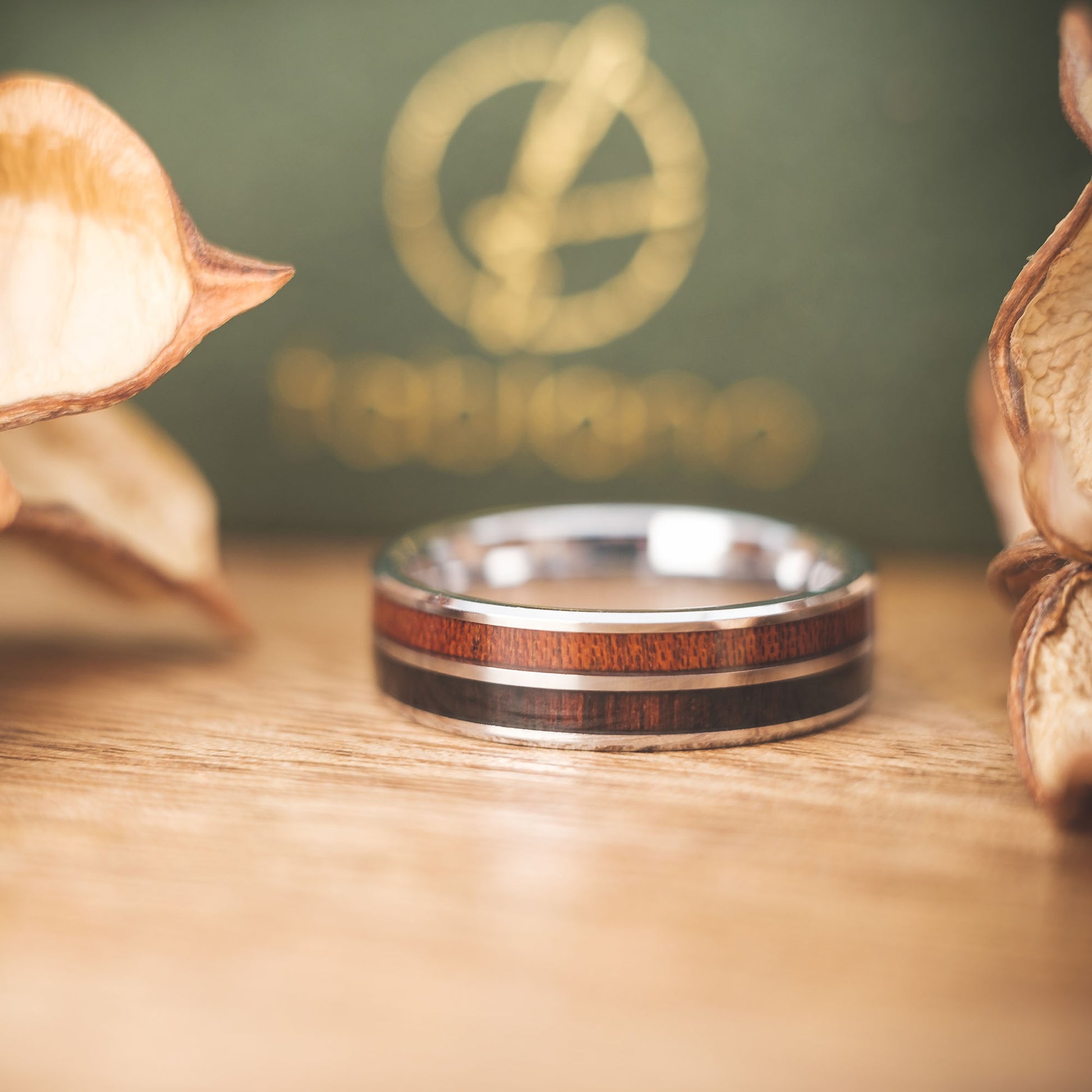 Holzring Silber Lioran Duo von Fablano