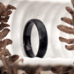 Luna Ring Unisex 5mm gehämmert aus Wolfram von Fablano