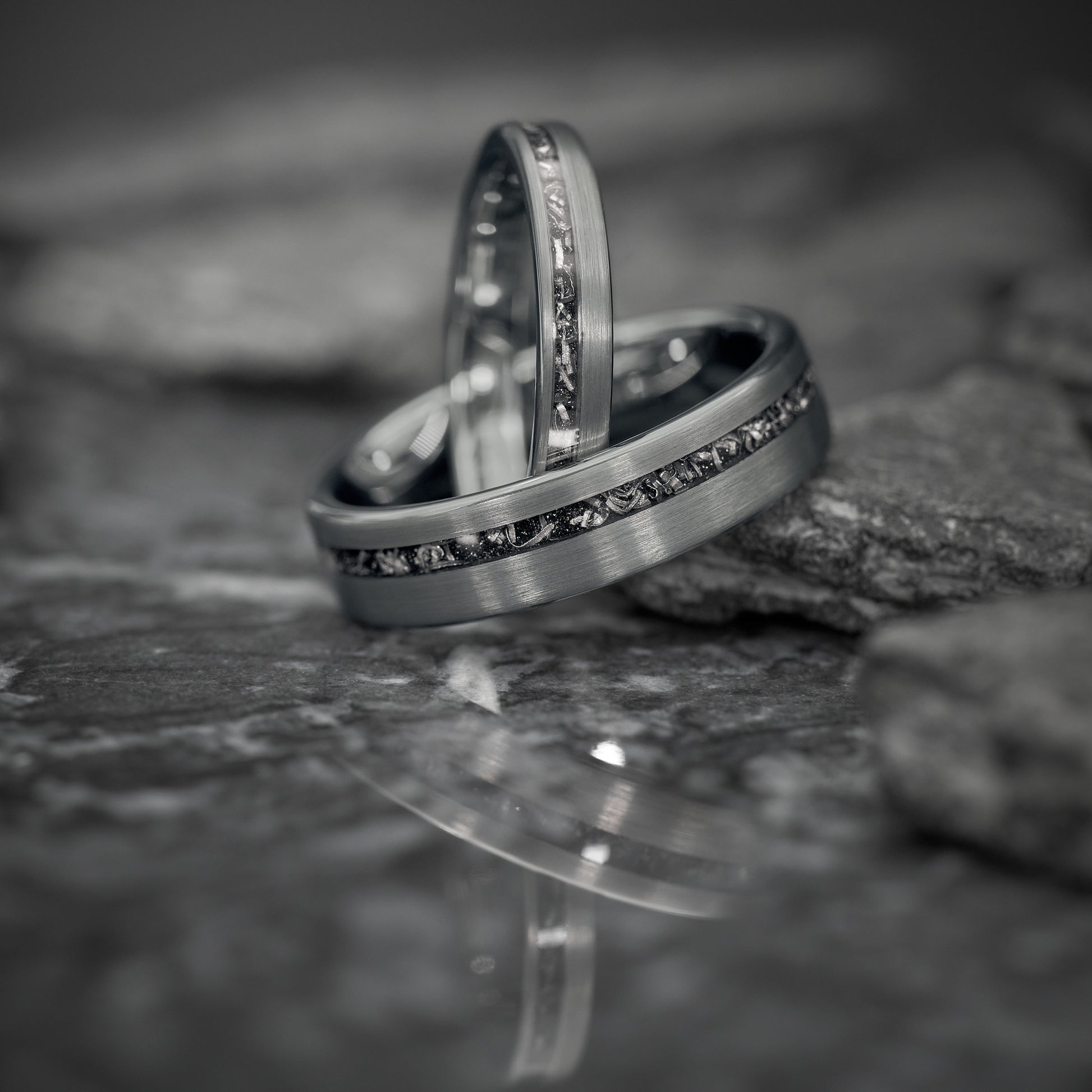 Partnerringe Graphit Nova von Fablano