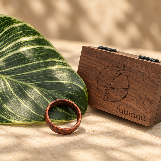 Ring aus Holz für Damen & Herren Fablano