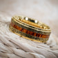 Ring Holz in Gold Herren Bermuda von Fablano