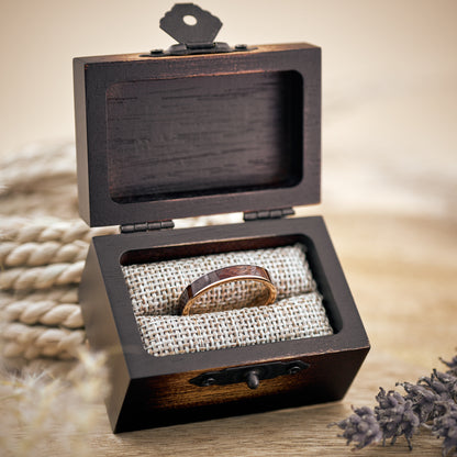 Ring Holz Rosegold Elyor von Fablano