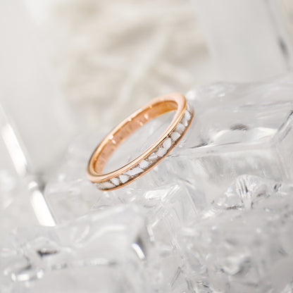 Ring Rosé Damen Perlmutt Fablano