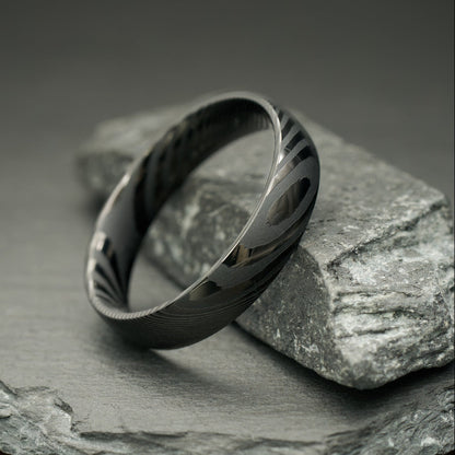 Schwarzer Ring Herren Fablano Kavora