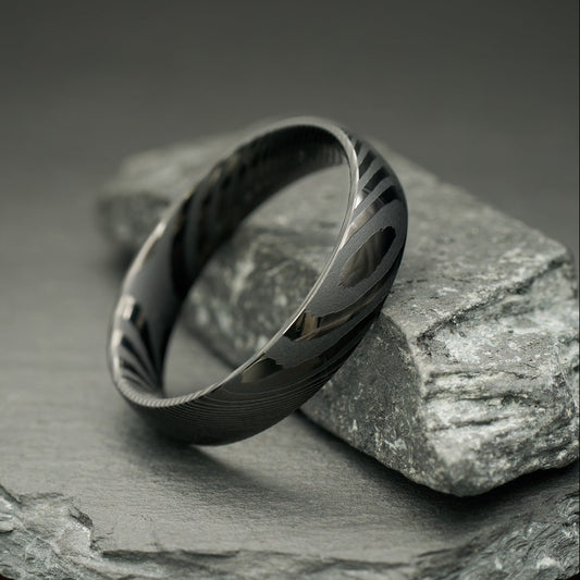 Schwarzer Ring Herren Fablano Kavora