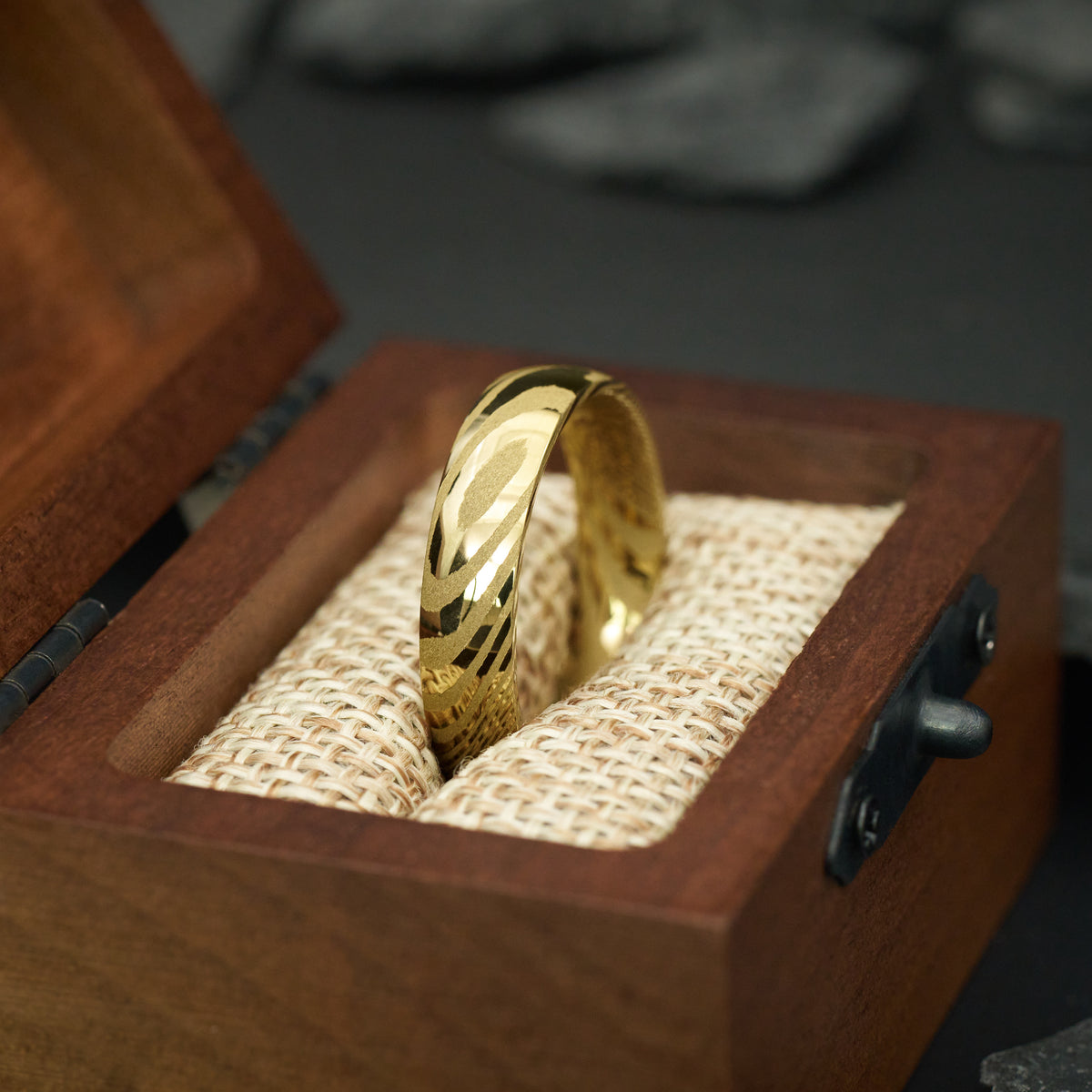 Trauring in Gold Kavora von Fablano