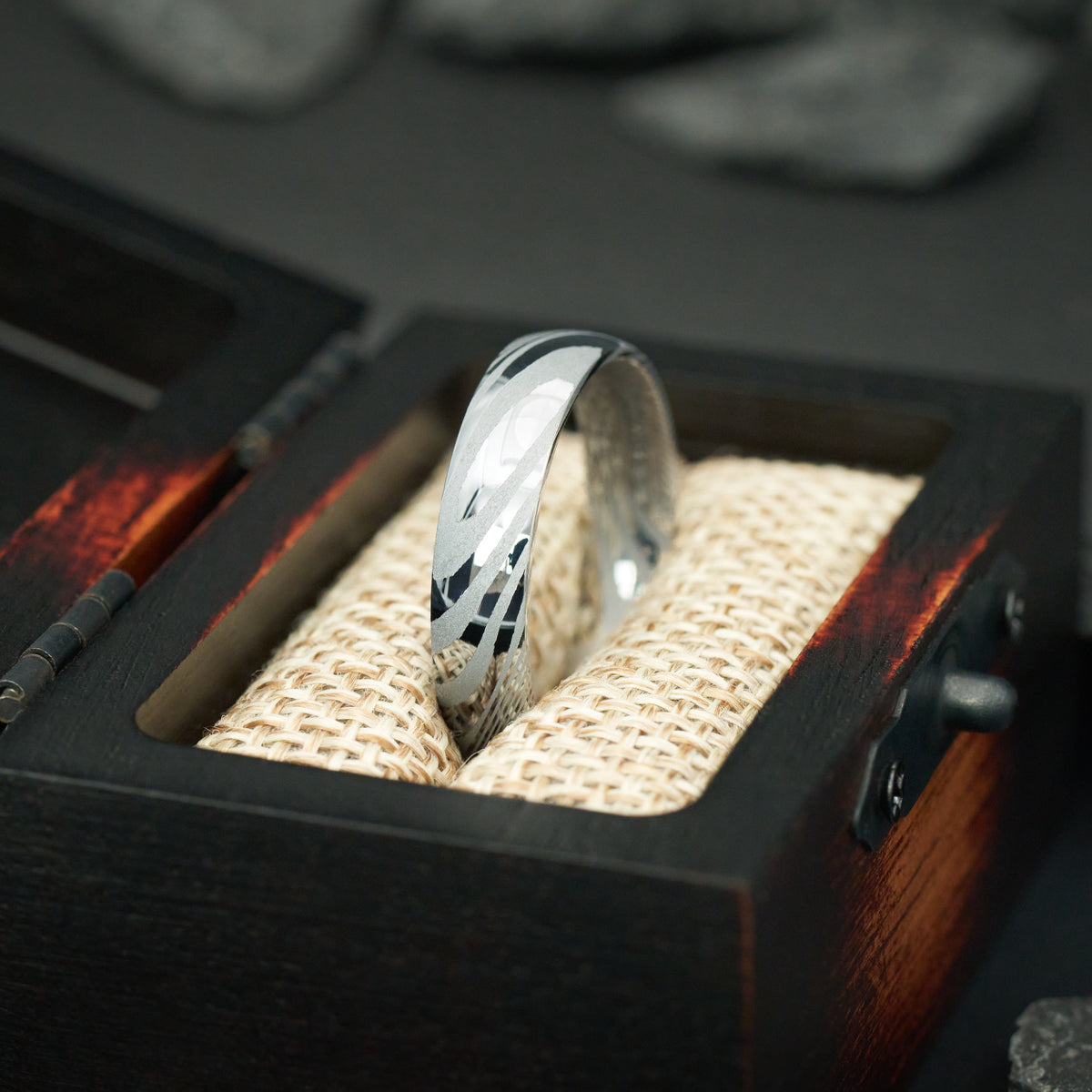 Trauring Ring in Silber Kavora von Fablano