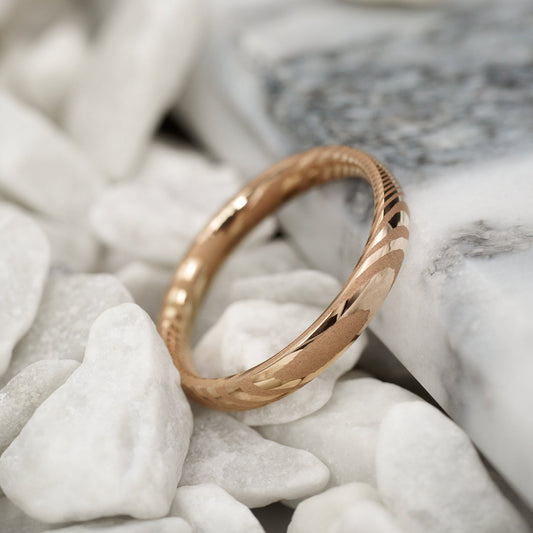 Verlobungsring in Roségold für Damen Kavora von Fablano