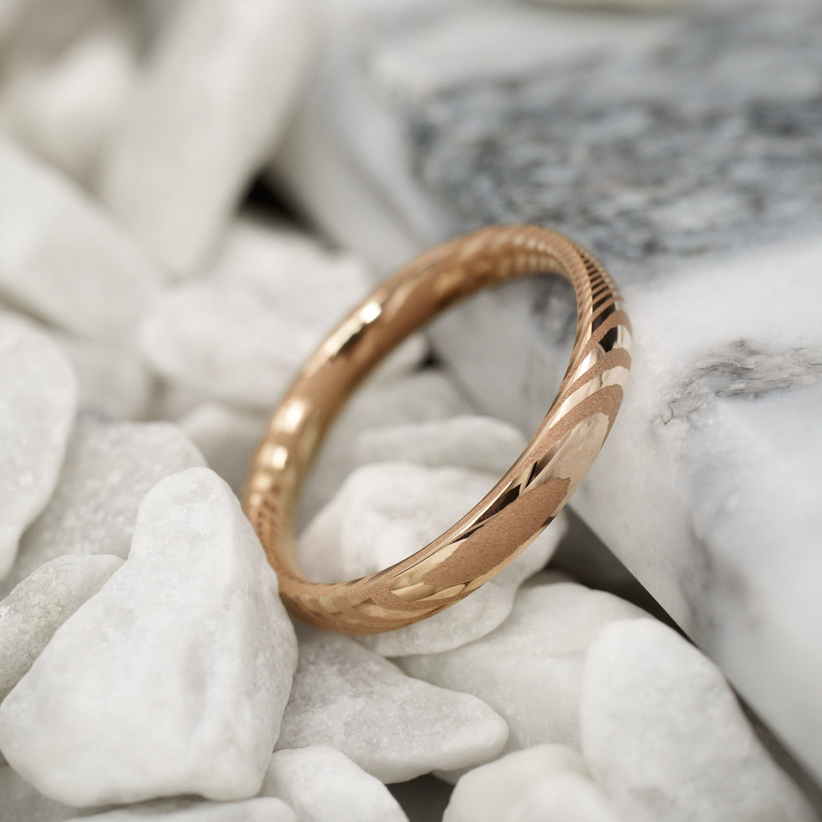 Verlobungsring in Roségold für Damen Kavora von Fablano