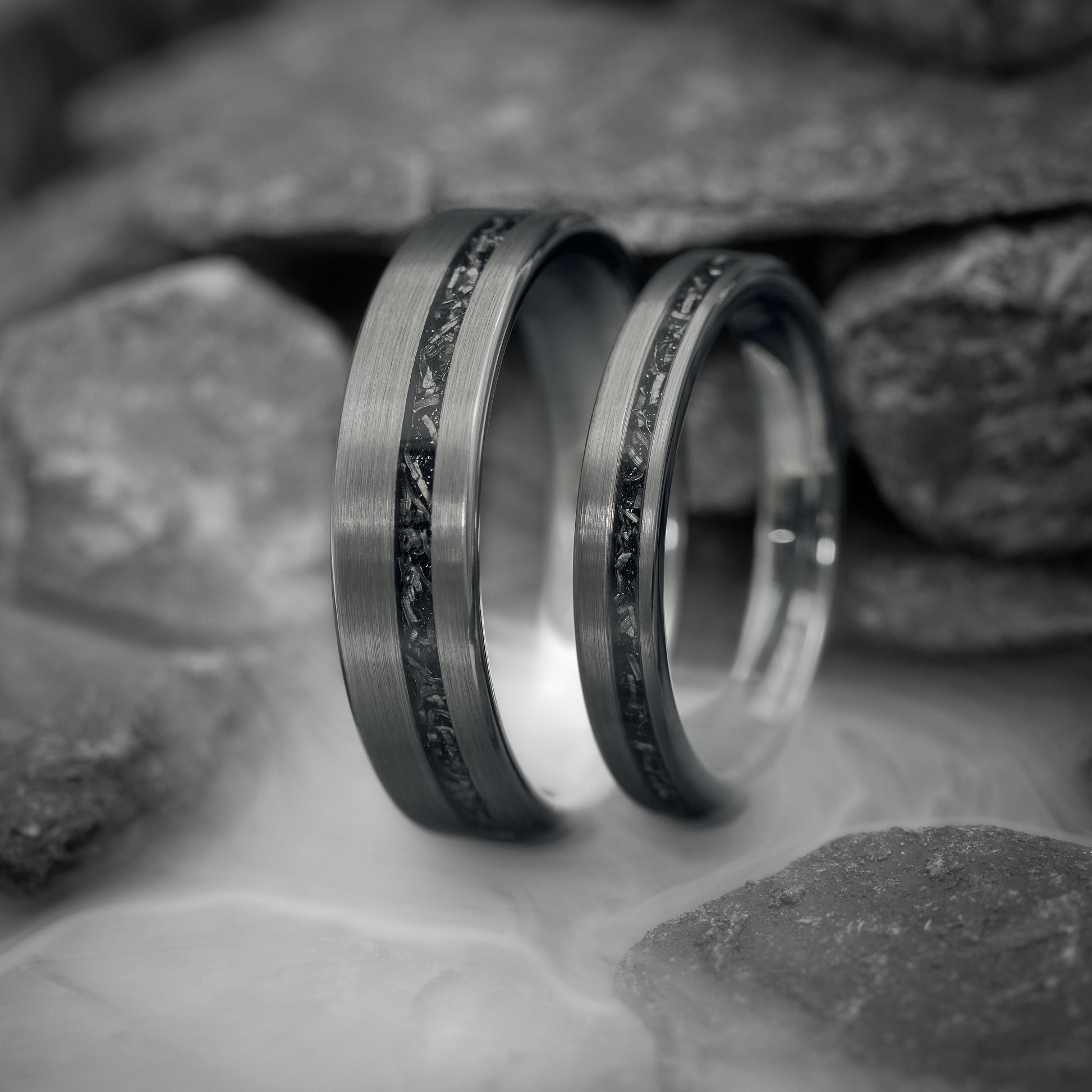 Verlobungsringe Graphit Nova von Fablano