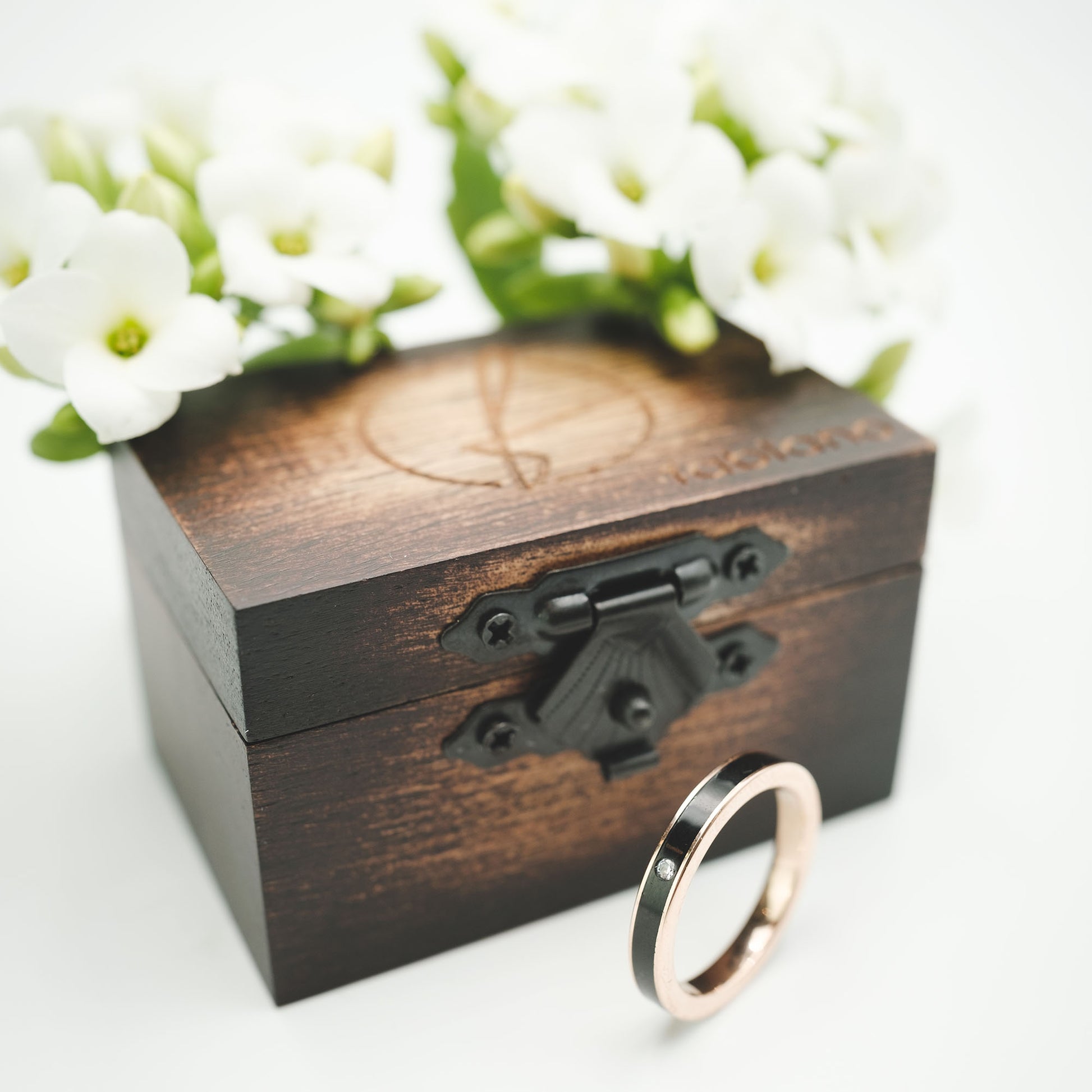 Ring mit Holz Damen fablano